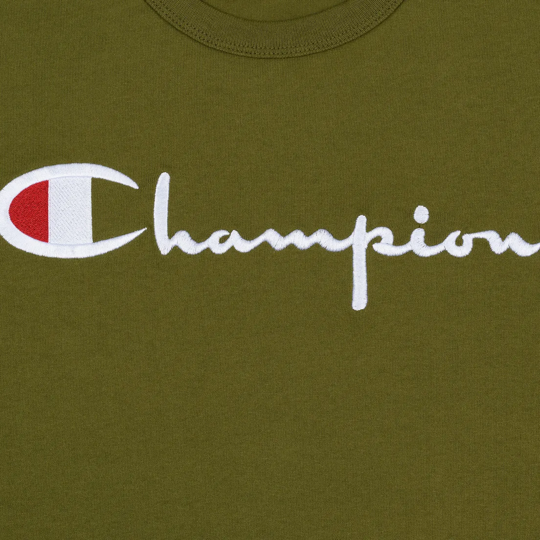 Champion Reverse Weave Мужской лонгслив Big Script Crew