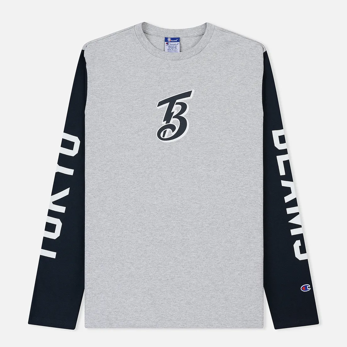 Champion Reverse Weave Мужской лонгслив x Beams Logo Print Sleevs