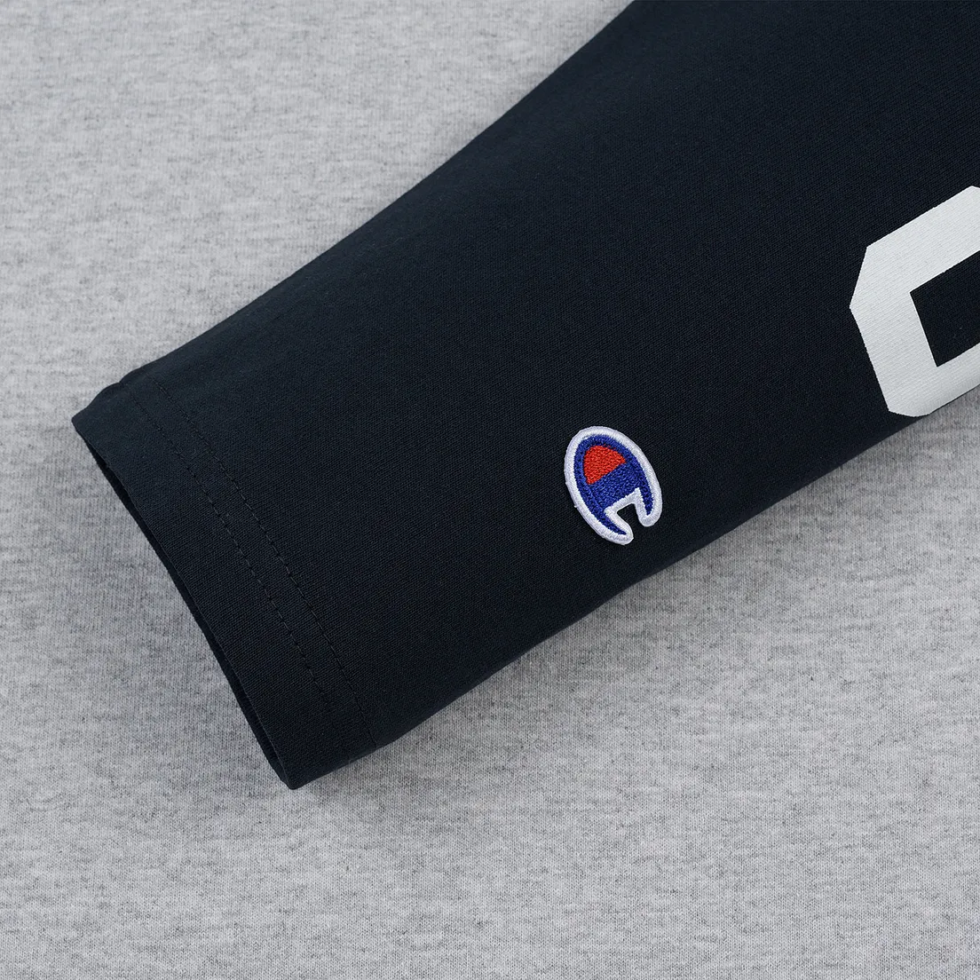 Champion Reverse Weave Мужской лонгслив x Beams Logo Print Sleevs