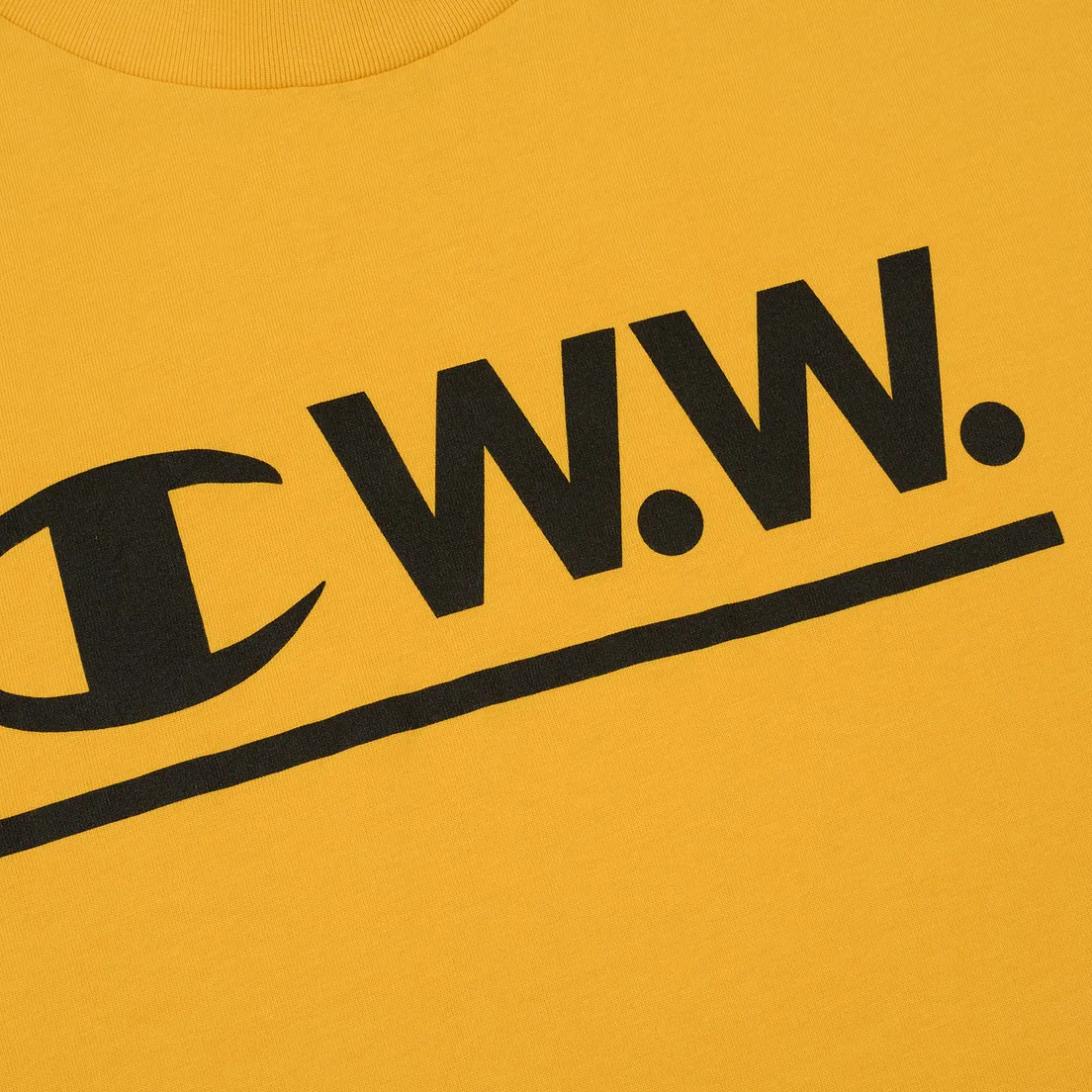 Champion Reverse Weave Мужской лонгслив x Wood Wood W.W. Logo