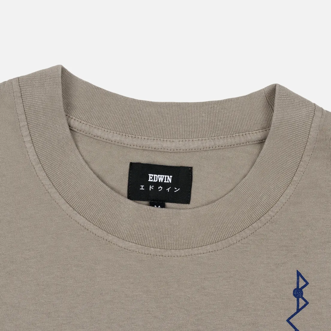 Edwin Мужской лонгслив Hazy Dreams Motto Garment Dyed Faded Out