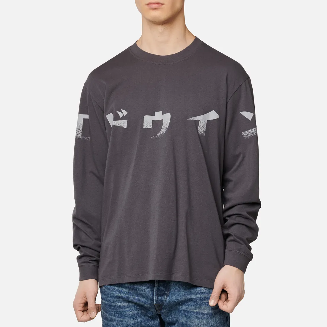Edwin Мужской лонгслив Imprint Garment Wash