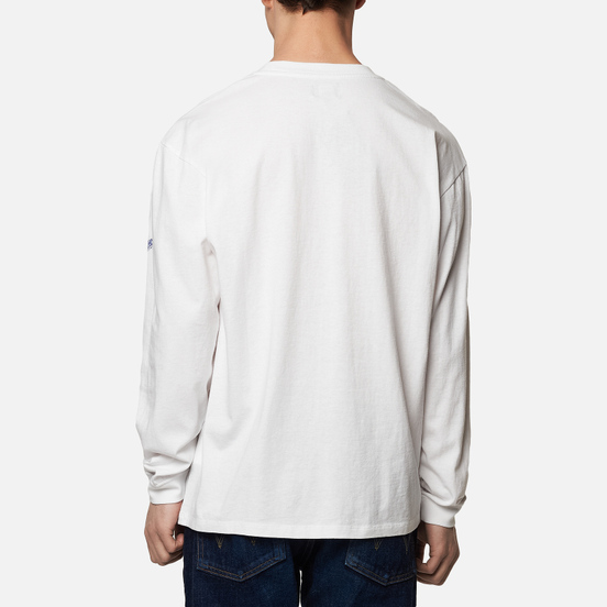 Мужской лонгслив Edwin Imprint Garment Wash White