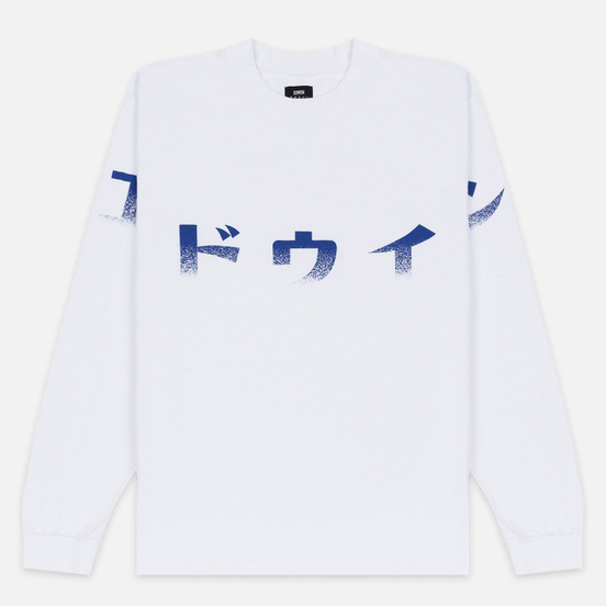 Мужской лонгслив Edwin Imprint Garment Wash White