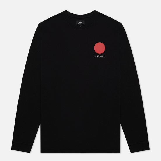 Мужской лонгслив Edwin Japanese Sun Black