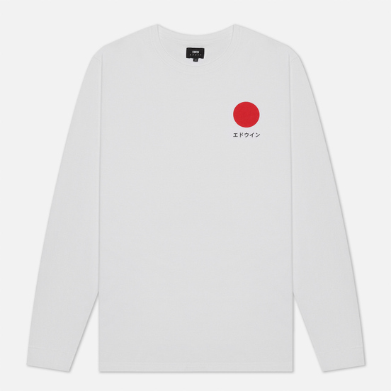 Мужской лонгслив Edwin Japanese Sun White