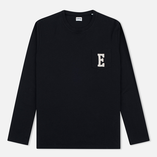 Мужской лонгслив Edwin Pocket Logo Type 1, I020417.89.67