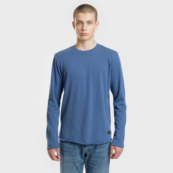 Мужской лонгслив Edwin Terry Garment Washed True Navy