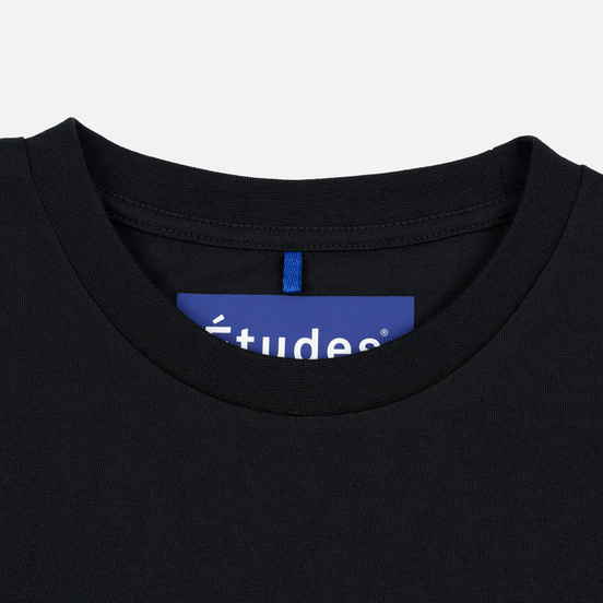 Мужской лонгслив Etudes Wonder Etudes Logo Front/Back Black