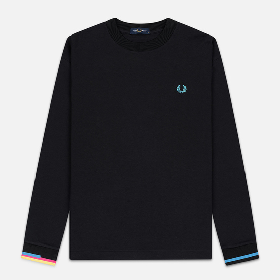 Мужской лонгслив Fred Perry Process Colour Black