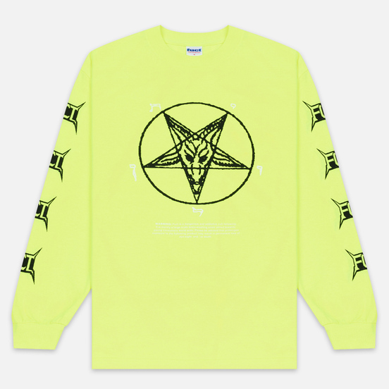 Мужской лонгслив Fuct Cult Safety Green