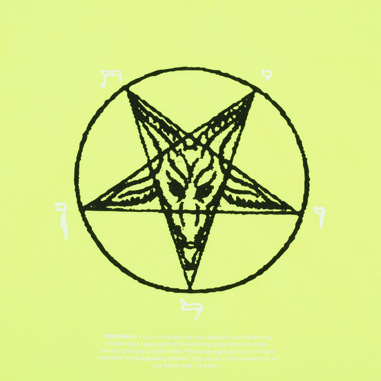 Мужской лонгслив Fuct Cult Safety Green