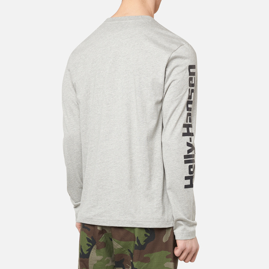 Мужской лонгслив Helly Hansen YU20 Grey Melange