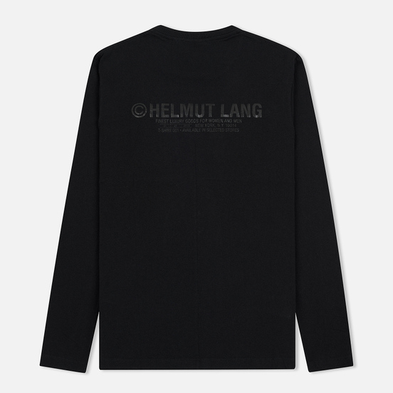 Мужской лонгслив Helmut Lang Band Seam Black
