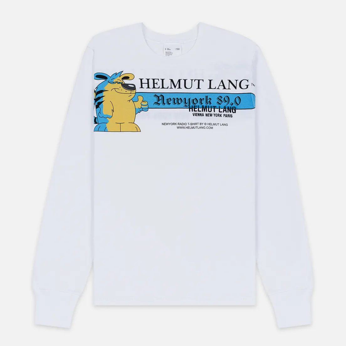 Helmut Lang Мужской лонгслив Standard Radio Generic