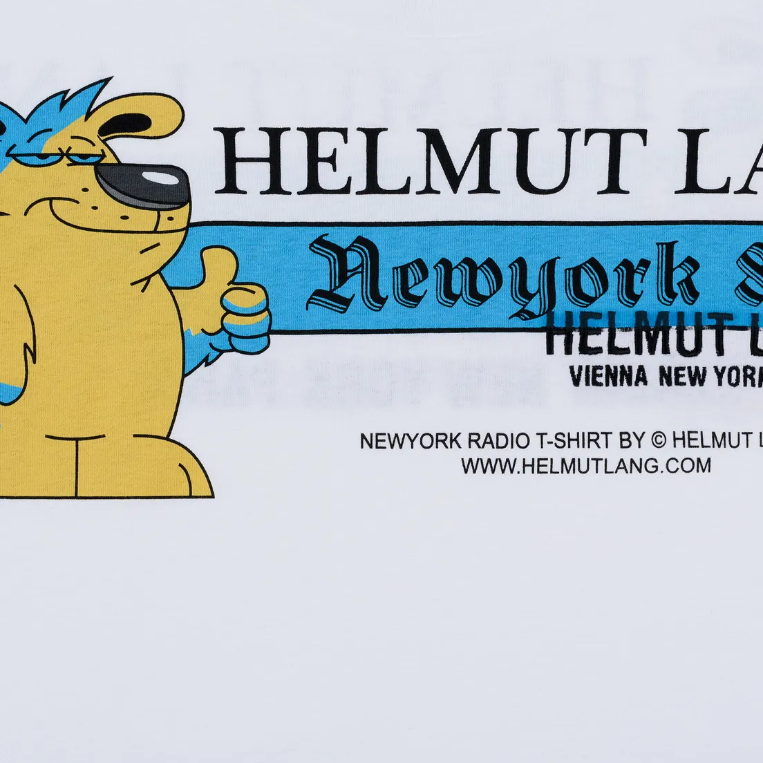 Helmut Lang Мужской лонгслив Standard Radio Generic