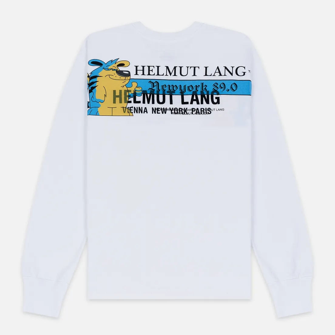 Helmut Lang Мужской лонгслив Standard Radio Generic