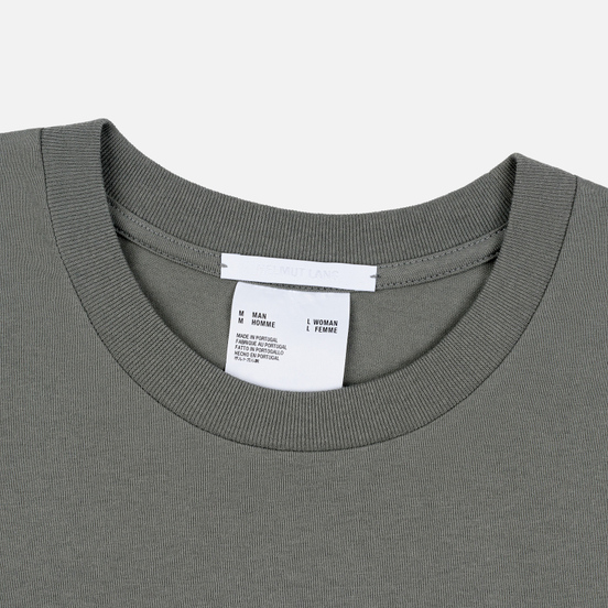 Мужской лонгслив Helmut Lang Standard Raised Logo Pebble