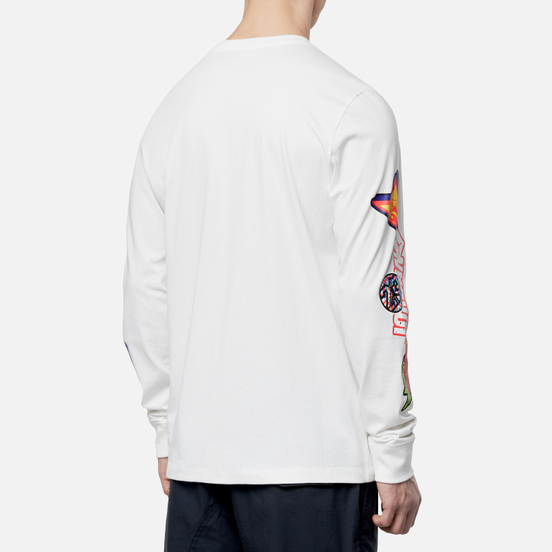 Мужской лонгслив Jordan Photo Repeat White