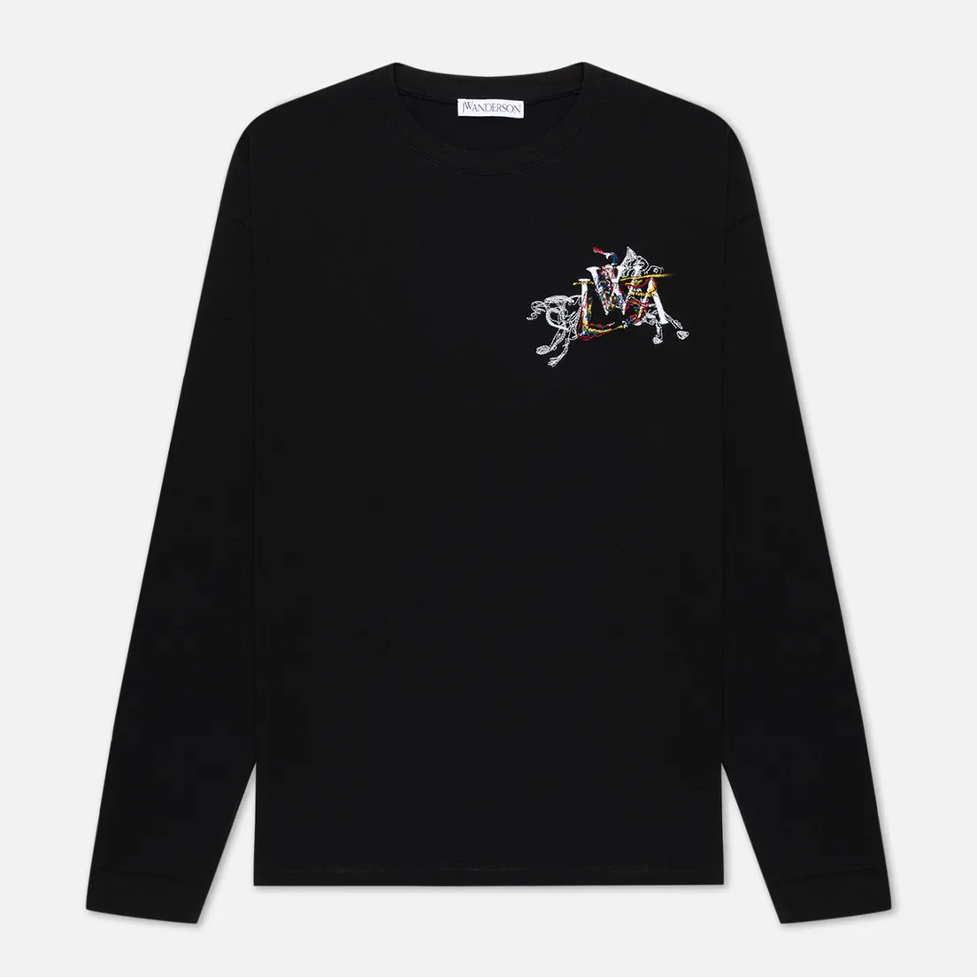 JW Anderson Мужской лонгслив Camelot Embroidery