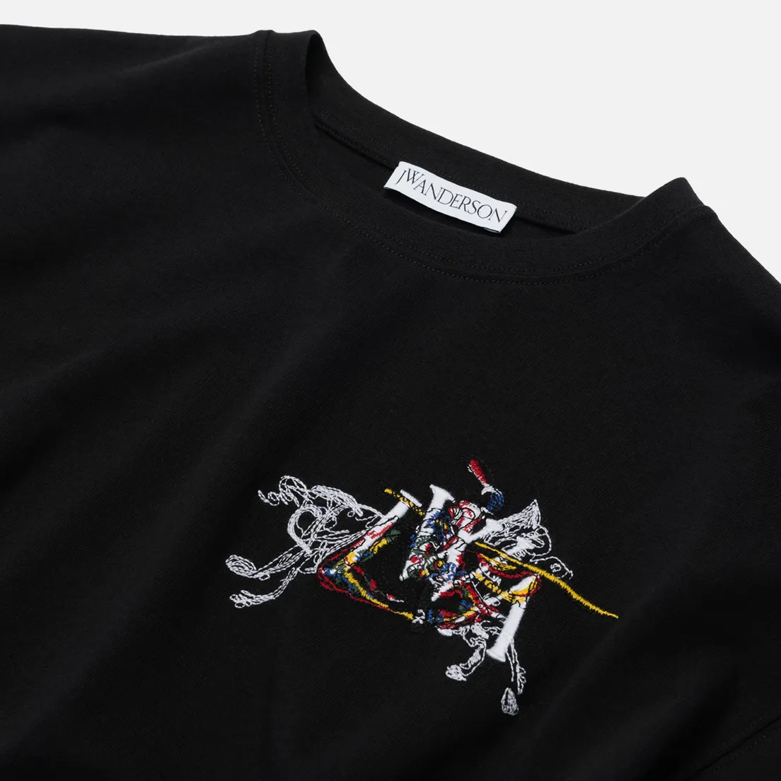 JW Anderson Мужской лонгслив Camelot Embroidery