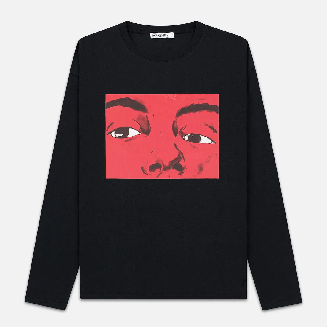 JW Anderson Мужской лонгслив Eyes Printed