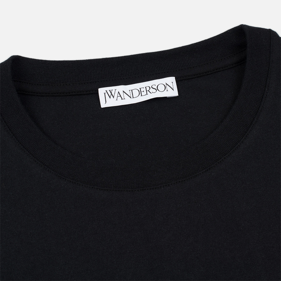 Мужской лонгслив JW Anderson Eyes Printed Black