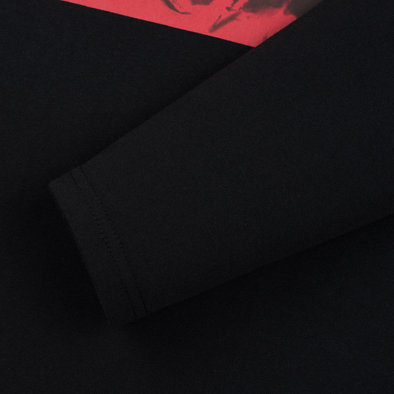 Мужской лонгслив JW Anderson Eyes Printed Black
