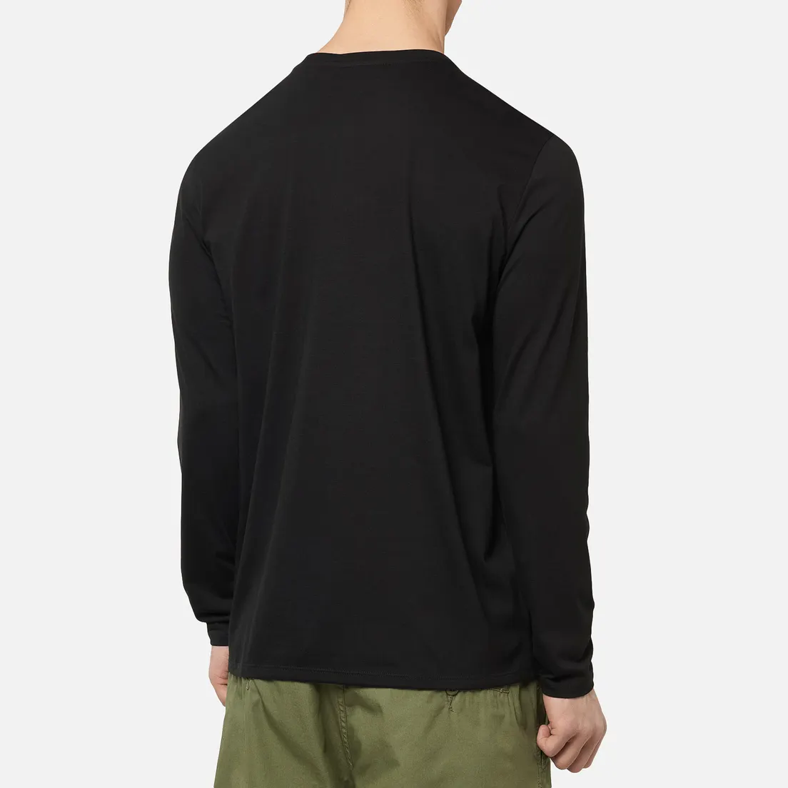 Lacoste Мужской лонгслив Crew Neck Pima Cotton