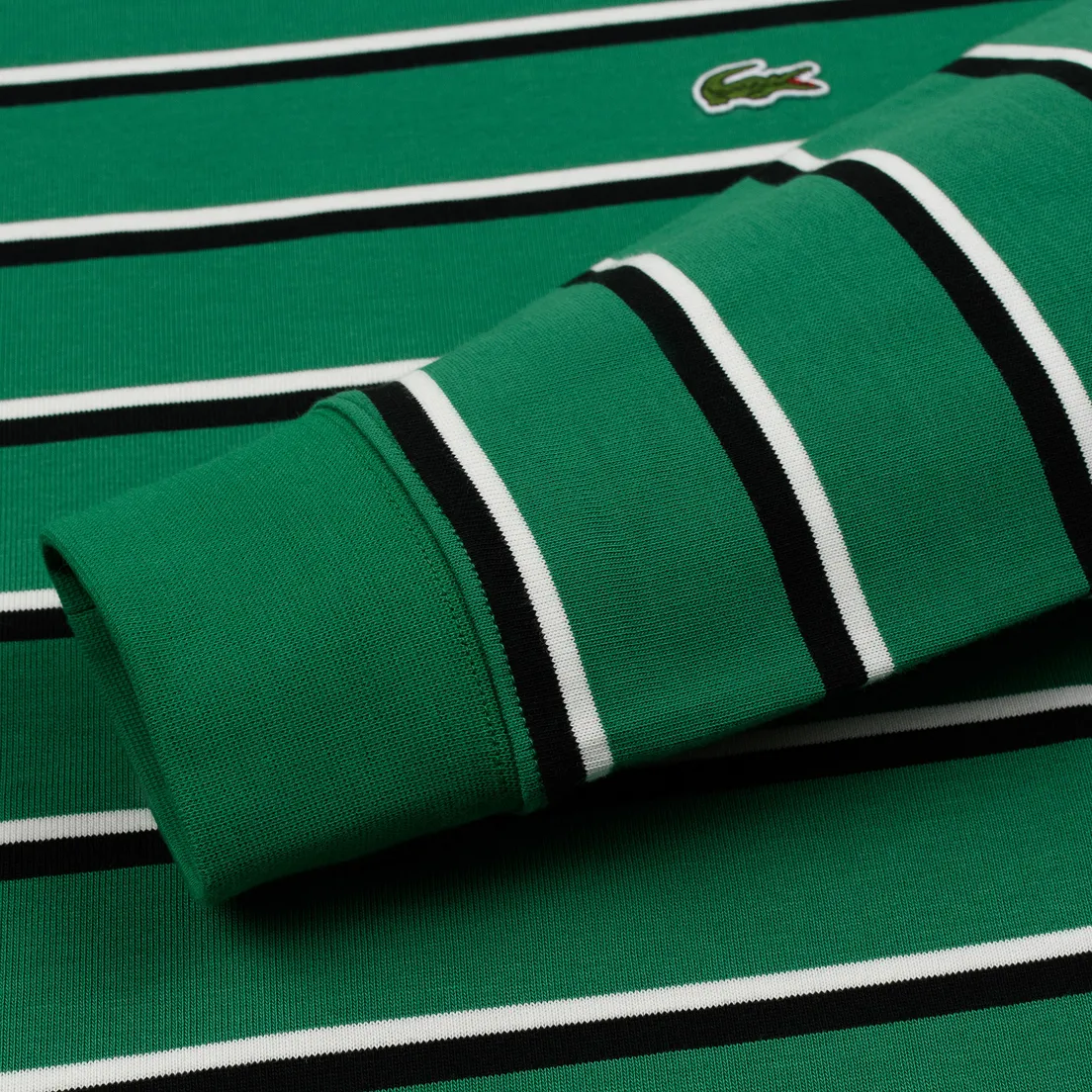 Lacoste Live Мужской лонгслив Crew Neck Striped Cotton