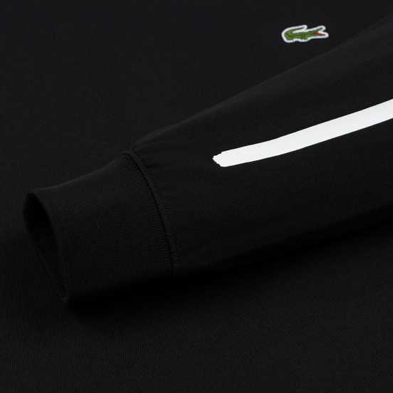 Мужской лонгслив Lacoste Live Signature Print Black/White