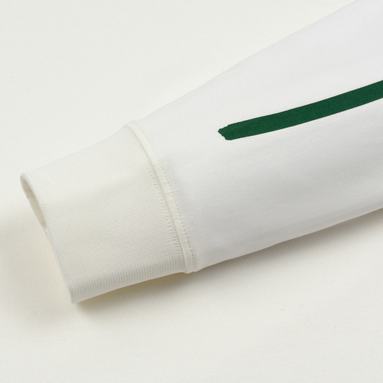 Мужской лонгслив Lacoste Live Signature Print White/Green