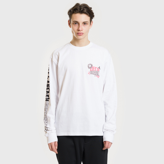 Мужской лонгслив Life's a Beach Generation White