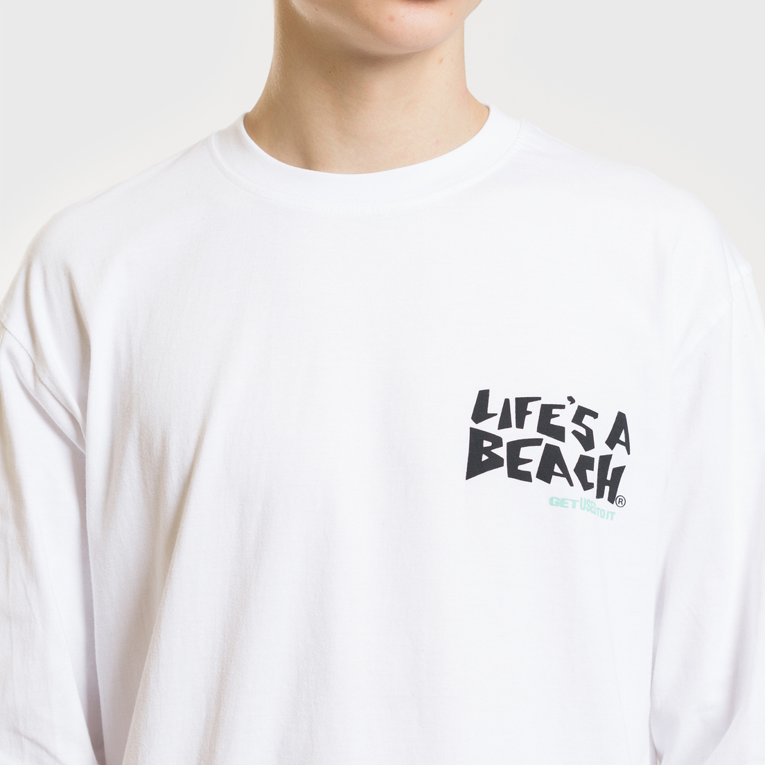 Life's a Beach Мужской лонгслив Logo Strip