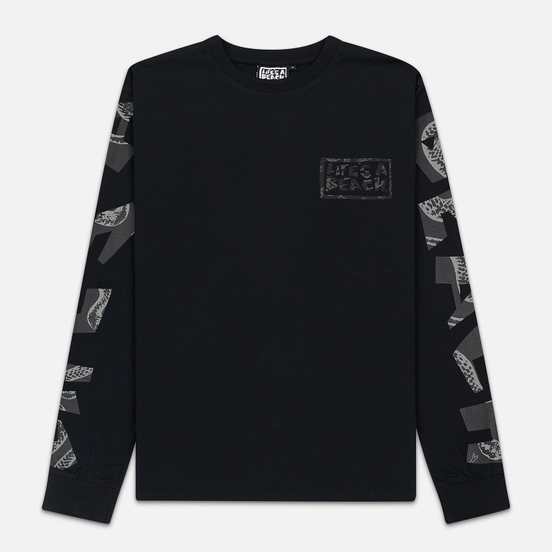 Мужской лонгслив Life's a Beach Snake Box All Sleeve Black