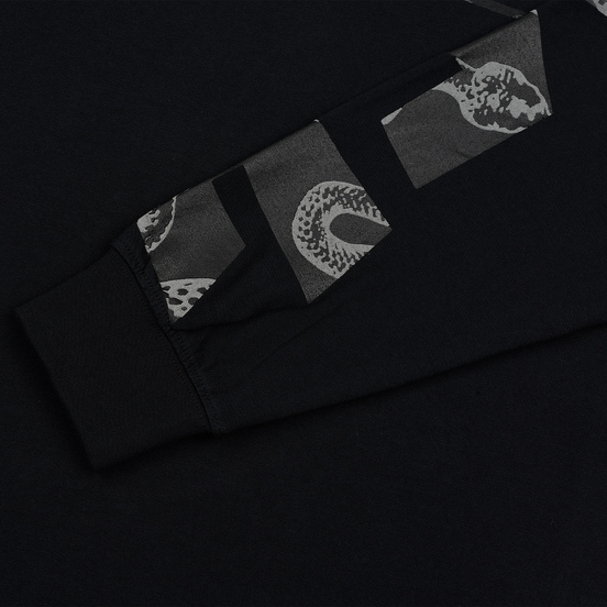 Мужской лонгслив Life's a Beach Snake Box All Sleeve Black