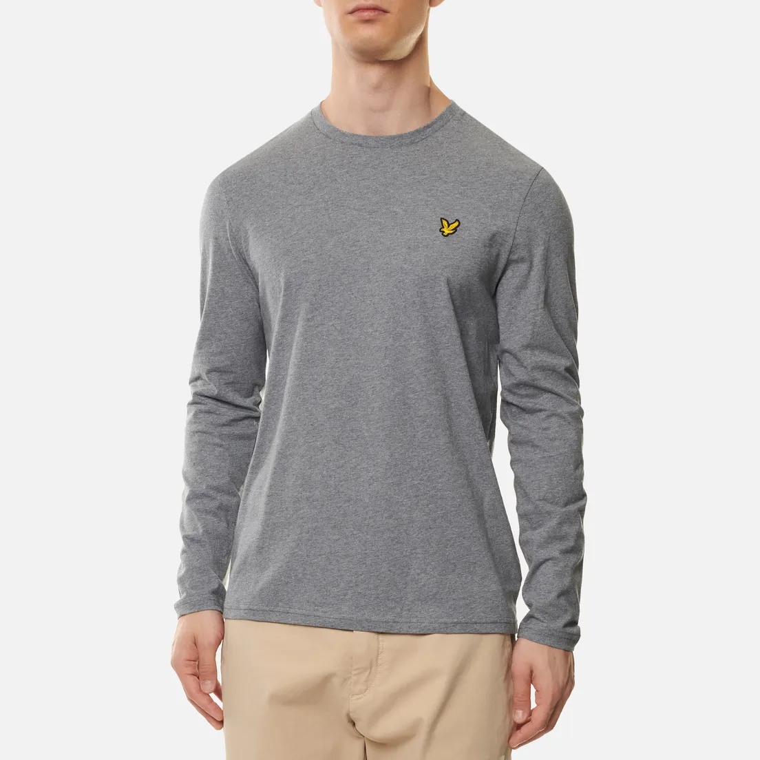 Lyle & Scott Мужской лонгслив Crew Neck