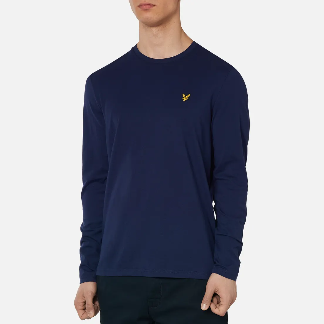 Lyle & Scott Мужской лонгслив Crew Neck