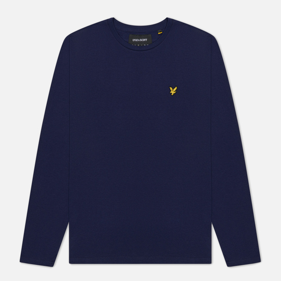 Мужской лонгслив Lyle & Scott Crew Neck Navy