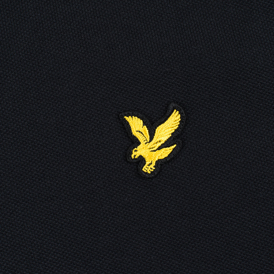 Мужской лонгслив Lyle & Scott LS Polo True Black