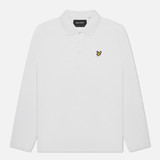 Мужской лонгслив Lyle & Scott LS Polo White