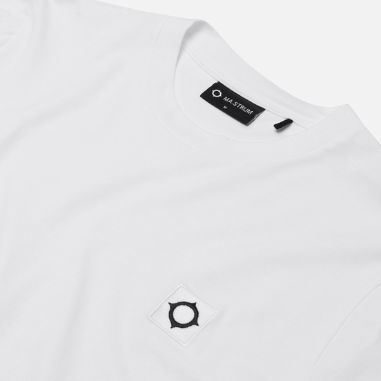 Мужской лонгслив MA.Strum Icon Optic White