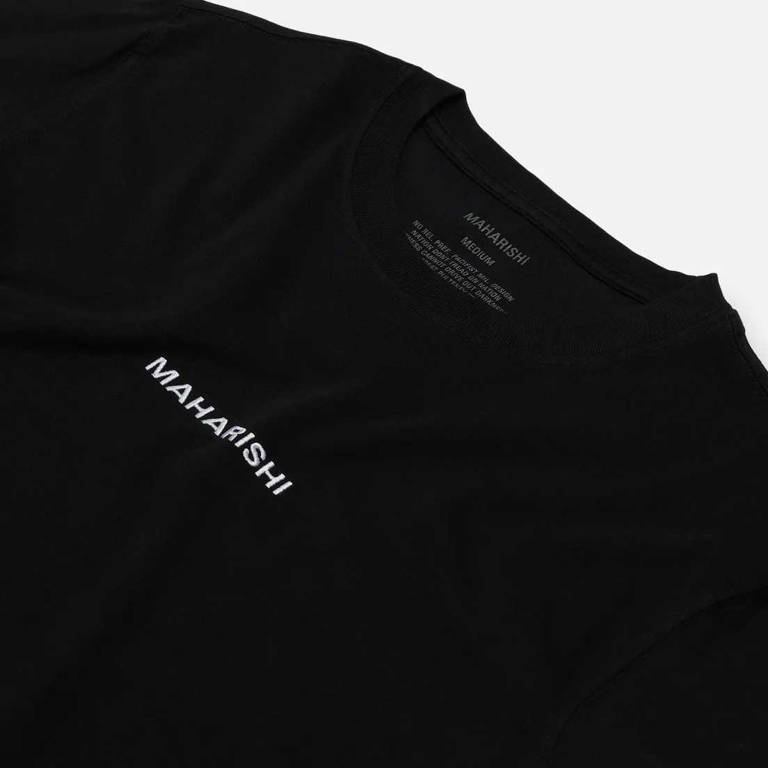 maharishi Мужской лонгслив Organic Military Type Embroidery