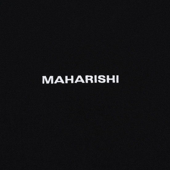 Мужской лонгслив maharishi Organic Military Type Embroidery Black