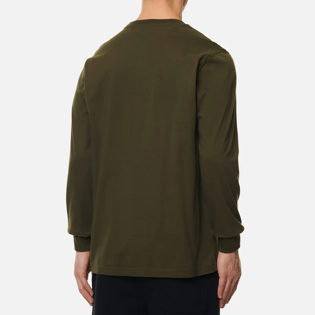 maharishi Мужской лонгслив Organic Military Type Embroidery