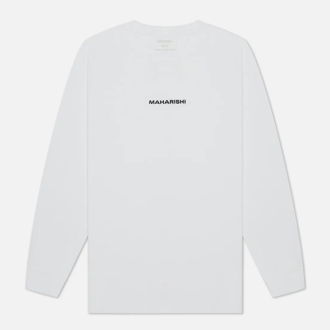 maharishi Мужской лонгслив Organic Military Type Embroidery