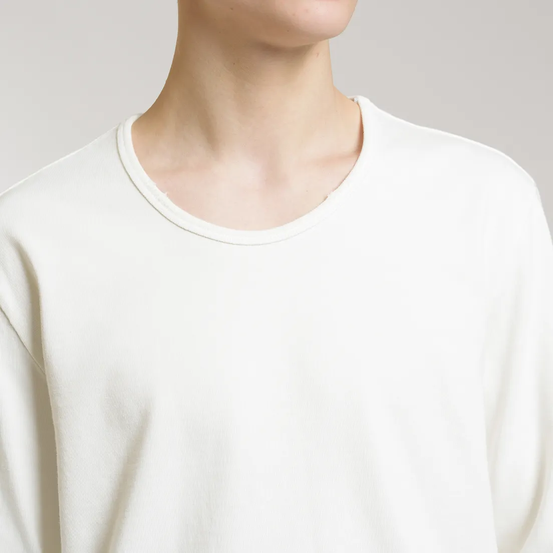 Maison Margiela Мужской лонгслив Signature 4 Stitches Embroidered Back