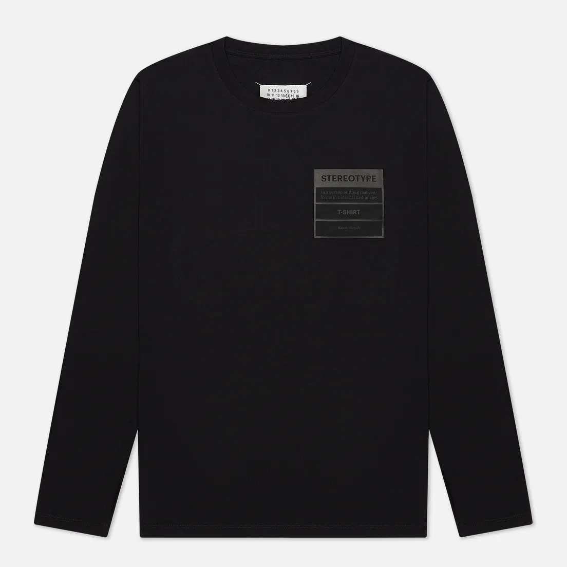 Maison Margiela Мужской лонгслив Stereotype Patch
