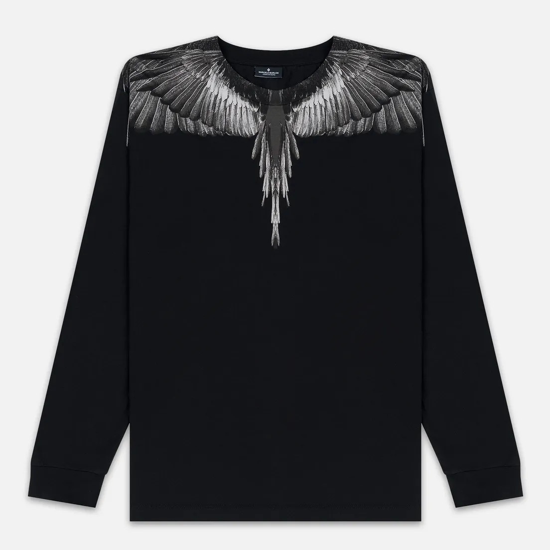 Marcelo Burlon Мужской лонгслив Black Wings