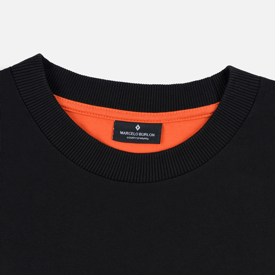 Мужской лонгслив Marcelo Burlon Candyman Over Black/Multicolor